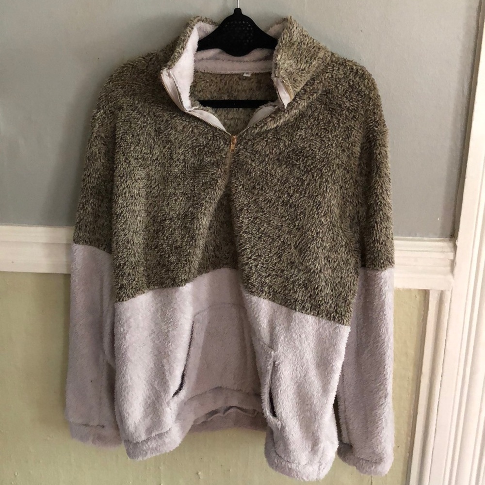 Sherpa sweater